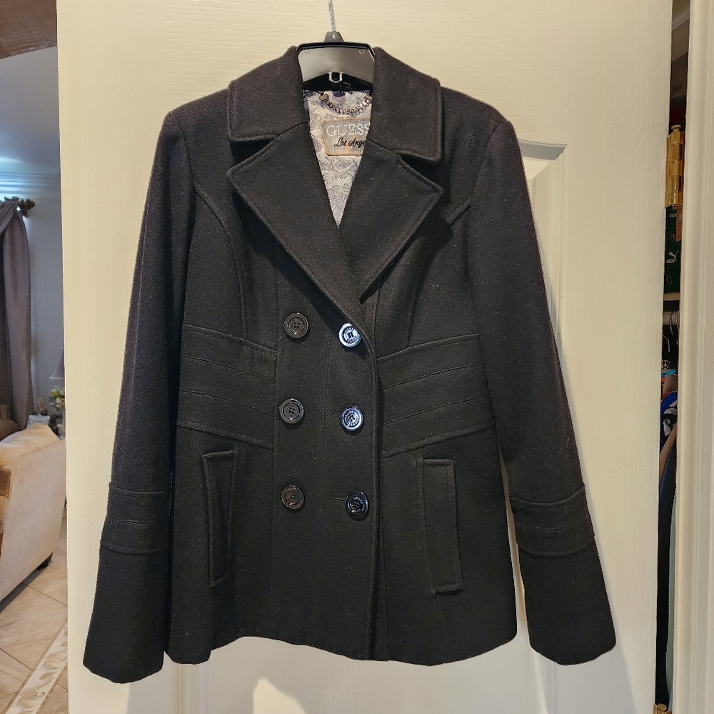 Guess Double Breasted Coat